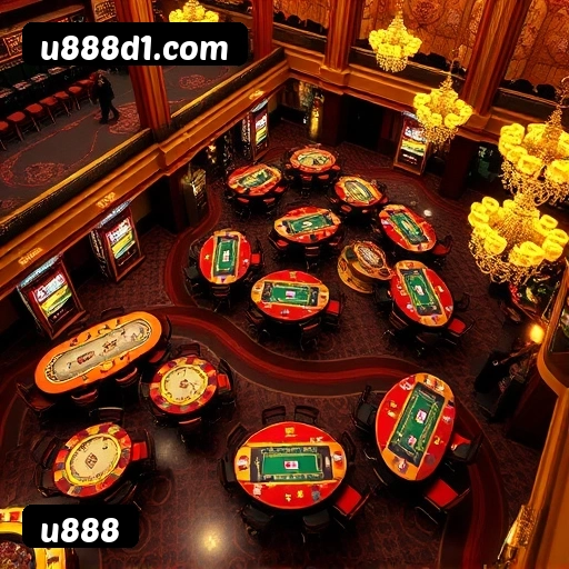 Aplicativo móvel u888 para iOS e Android